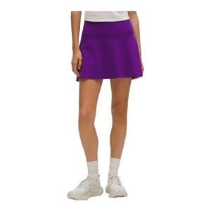 Lululemon Align Skirt High-Rise Built-In Shorts College Purple Size 12 NWT